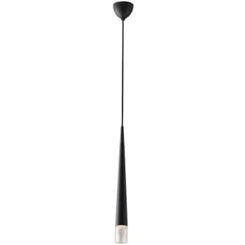 Fan Europe Lighting - Fan Europe Lancelot - Slim Round Ceiling Pendant, Glass, Black, GU10