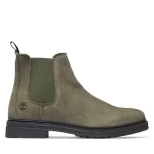 Timberland Hannover Hill Chelsea Boot For Her In Dark Green Dark Green, Size 4