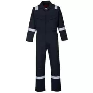 Portwest AF50NAR54 - sz Regular 54 Araflame Platinum Coverall - Navy - Navy