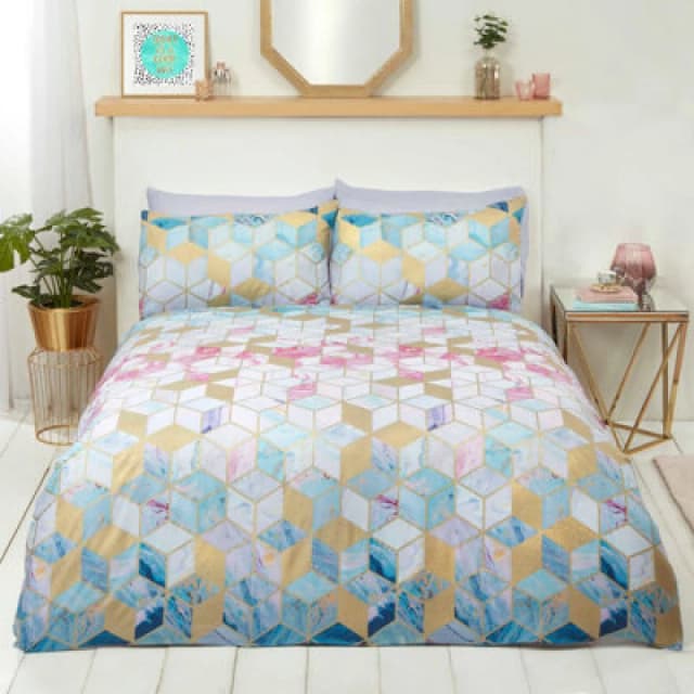 Rapport Home Quartz Polycotton Duvet Set With Pillowcase