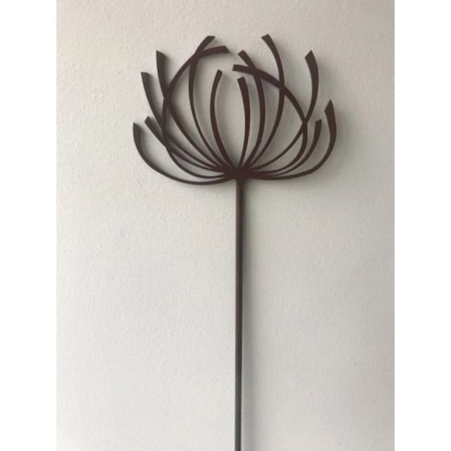 Poppy Forge Clematis 5ft (Pack of 3) - Steel - W15.2 x H151.1cm - BM/RtR in Brown Brown Unisex