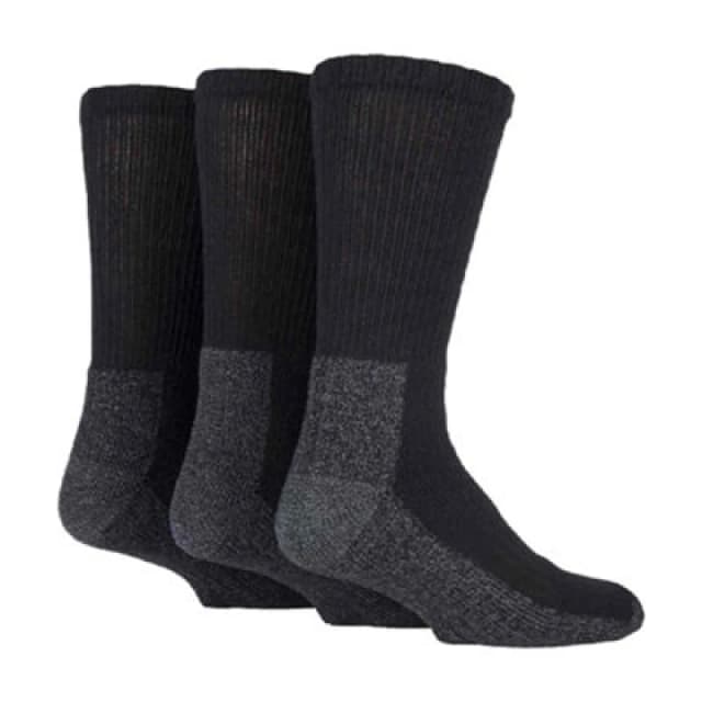 Workforce 3 Pack Heavy Duty Work Socks - 12-14 - Wfh093