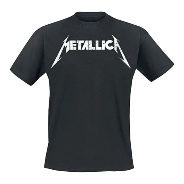 Metallica Mens Master Of Puppets Photo Back Print T-Shirt in Black Size: Small Black Male S