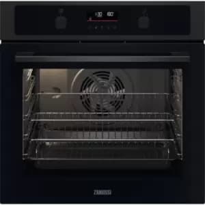 Zanussi ZOCND7KN Built In Electric Single Oven - Black - A+ Rated