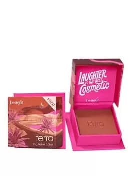 Benefit Wanderful World Blushes Terra Golden Brick-Red Powder Blusher Mini