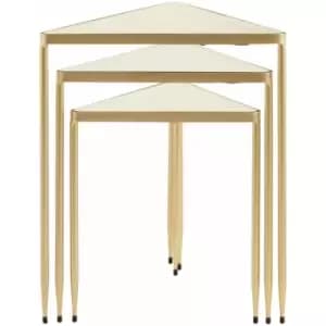 Avantis Set of 3 Triangle Tables - Premier Housewares