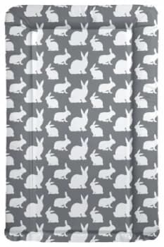 My Babiie Changing Mat Grey Rabbits