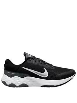 Nike Renew Ride 3 - Black/White, Size 11, Men