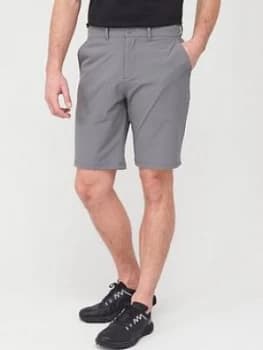 Lyle & Scott Golf Golf Tech Shorts - Grey, Rock Grey, Size 32, Men