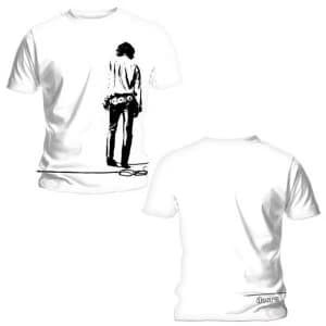 The Doors - Solitary Unisex Large T-Shirt - White