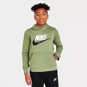 Kids' Nike Sportswear HBR Glow Futura Club Fleece Hoodie