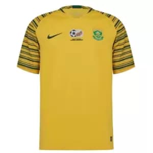 Nike South Africa FA Home Shirt 2019/19 Mens - Yellow