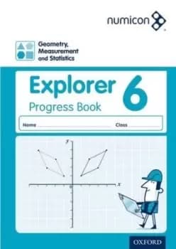 Geometry measurement and statistics 6 Explorer progress book by Andrew Jeffrey