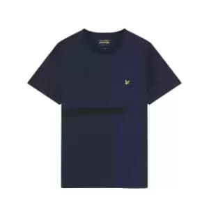 Lyle and Scott Print T-Shirt Mens - Blue
