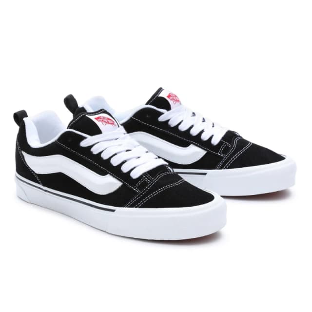 Vans Knu Skool Shoes Mens Black/White male 8 (42)