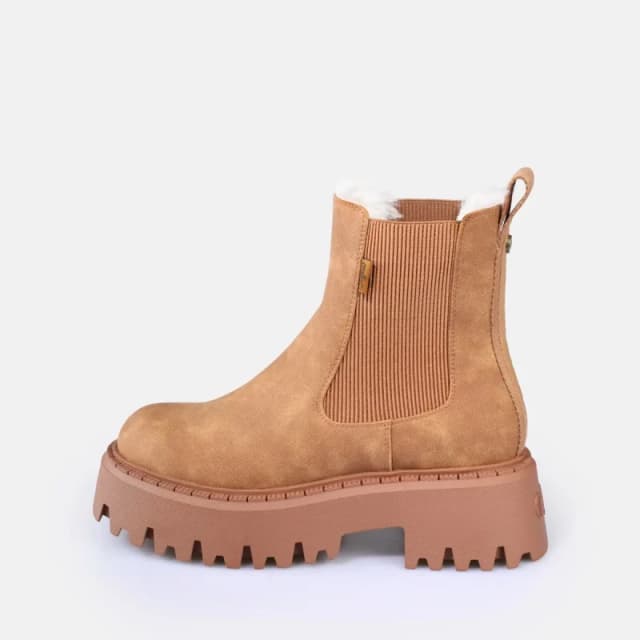 Buffalo Womens boots Buffalo Aspen Chelsea Warm Marron Female 41