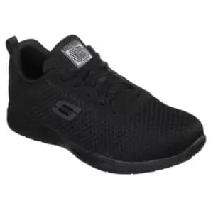 Skechers Womens/Ladies Genter Bronaugh Safety Work Trainer (3 UK) (Black)