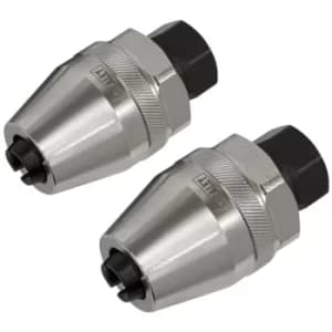 Sealey AK7182 Impact Stud Extractor 6-12mm 2pc Set