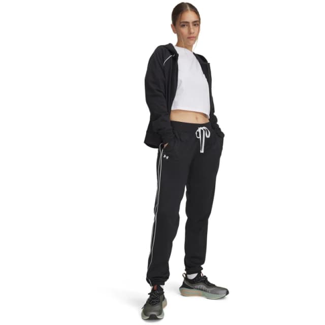 Under Armour Womens Rival Performance Tracksuit Black/White female 8 (XS)
