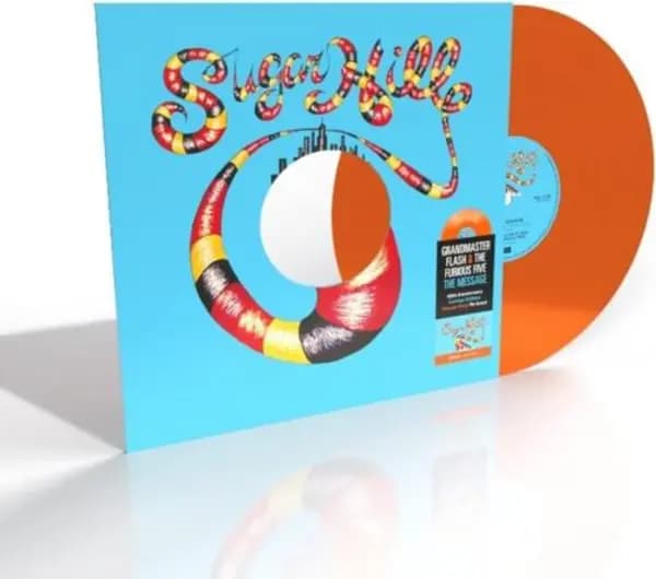 Grandmaster Flash The Message - Orange Vinyl 40th Anniversary - Sealed 2022 UK 12" vinyl SHL117R
