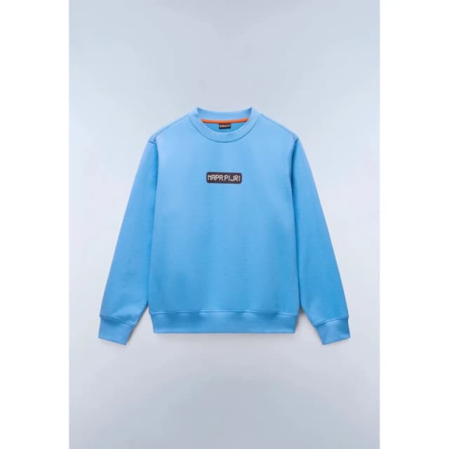 Napapijri French terry sweatshirt Napapijri Sol Bleu Male XS