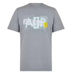 Nike MJ Brand Graphic T Shirt Mens - Grey