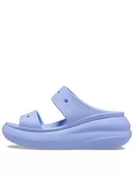 Crocs Classic Crocs Crush Sandal - Moon Jelly, Purple, Size 5, Women