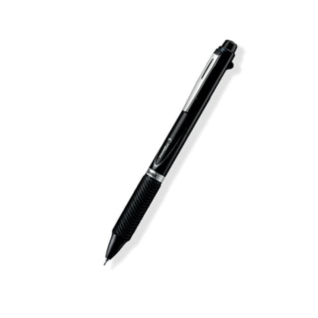 Pentel Pentel EnerGel 3 Multi-Colour Rollerball Pen 0.5mm Black Barrel (Pack of 12) BLC35AX BLC35AX