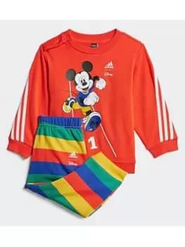 adidas X Disney Mickey Mouse Jogger, Red, Size 18-24 Months