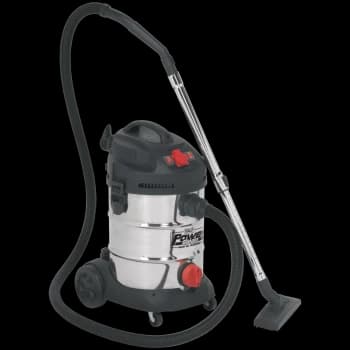 Sealey PC300SDAUTO Industrial Wet & Dry Vacuum Cleaner