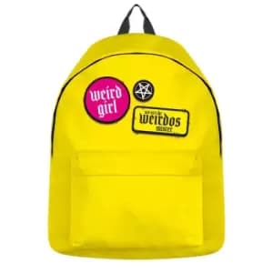 Grindstore Weird Girl Backpack (One Size) (Yellow)