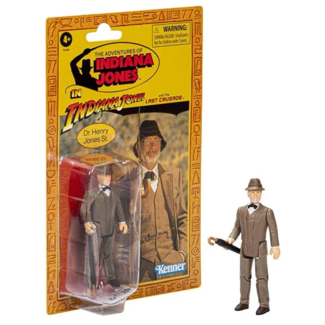 Hasbro Indiana Jones Retro Collection Actionfigur Dr. Henry Jones Sr. (The Last Crusade) 10cm None unisex One Size