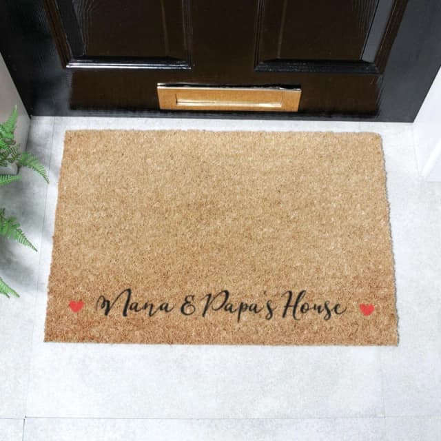 Artsy Doormats Nana & Papas House Doormat (60 X 40Cm)