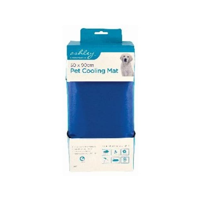 Ashley Pet Cooling Mat - 50cm x 90cm - Blue Blue