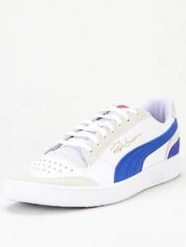 Puma Puma Ralph Sampson Lo Vintage, White/Blue, Size 10, Men