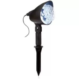 Premier Decorations 31cm Snowstorm Projector With Stake