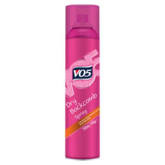 VO5 Dry Backcomb Spray 250ml