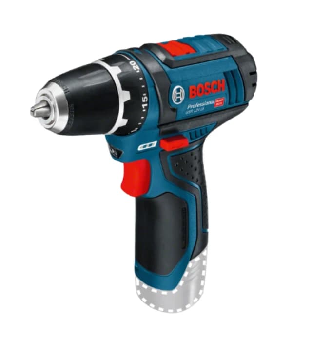 Bosch GSR 12V-15 Professional 1300 RPM 600g Black. Blue