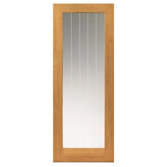 JB Kind Doors Thames Oak 1 Light Internal Door - Finished