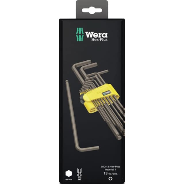 Wera 9740 20 Piece Torx, Hex Key and Stabila Tape Measure Set 5150140001