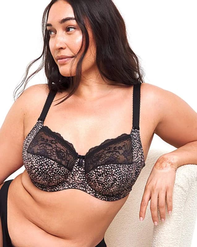 Elomi Elomi Morgan Full Cup Wired Bra Ebony Ebony - Elomi - Size: 38H Ebony Female 38H YC53429