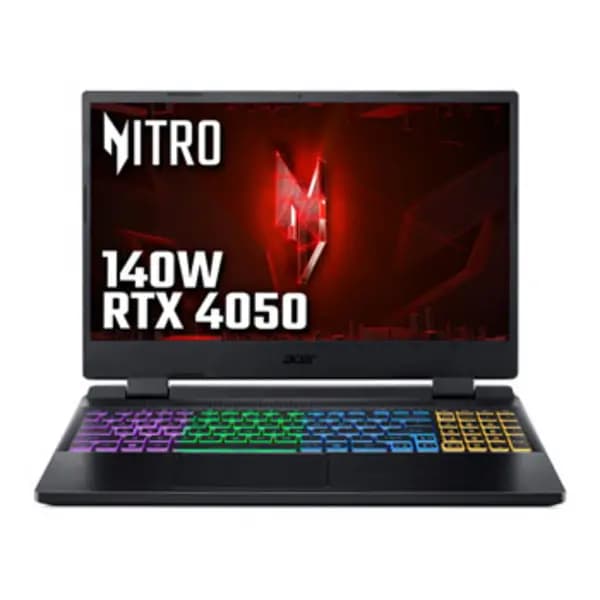 Acer Acer Nitro 5 5 AN515-58 Gaming Laptop - Intel Core i7-12650H 16GB 512GB SSD NVIDIA GeForce RTX 4050 6G 15.6" Full HD IPS 144Hz Windows 11 Bl
