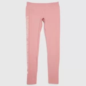 Under Armour Favorite Graphic Leggings In Pink