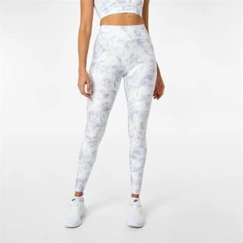 USA Pro Mid Rise Leggings - Lilac Paint Lf