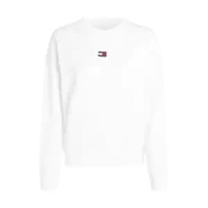 Tommy Jeans Tjw Bxy XS Badge Crew - White