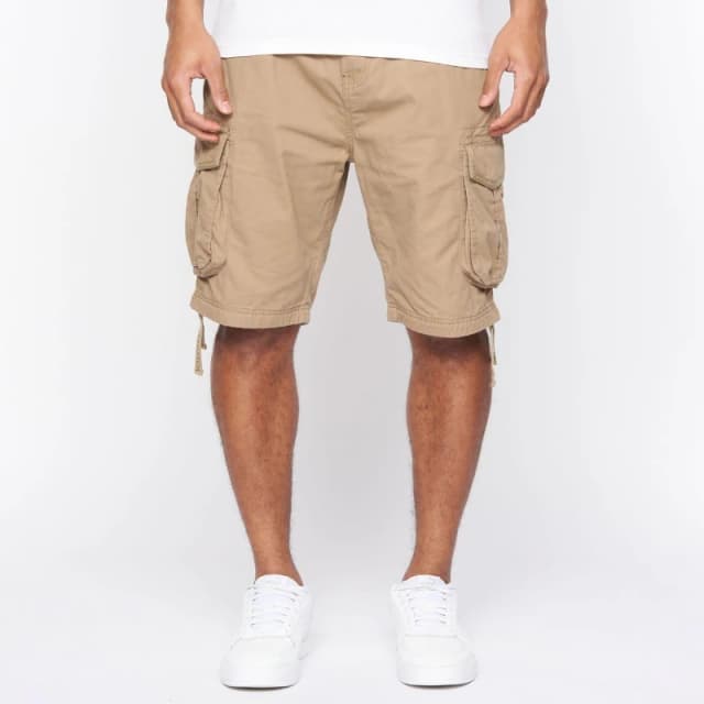 Crosshatch Jamstar Cargo Shorts Tan male 30 inch