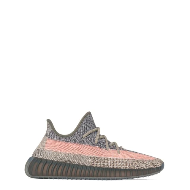 Yeezy Mens Boost 350 V2 Ash Stone Sneakers with Boost Technology Ash Stone male 8.5 (42.7)
