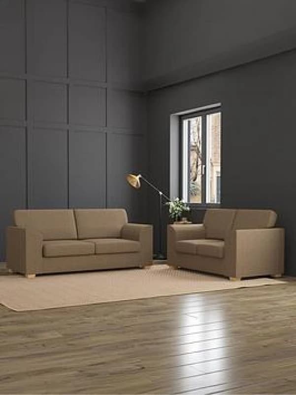 Aspire Modo Three Seater And Two Seater, Fixed Back, Venice Olive, Green MO-FB-VN01-3S2S