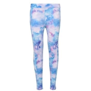USA Pro Training Tights Junior Girls - Cloud Print