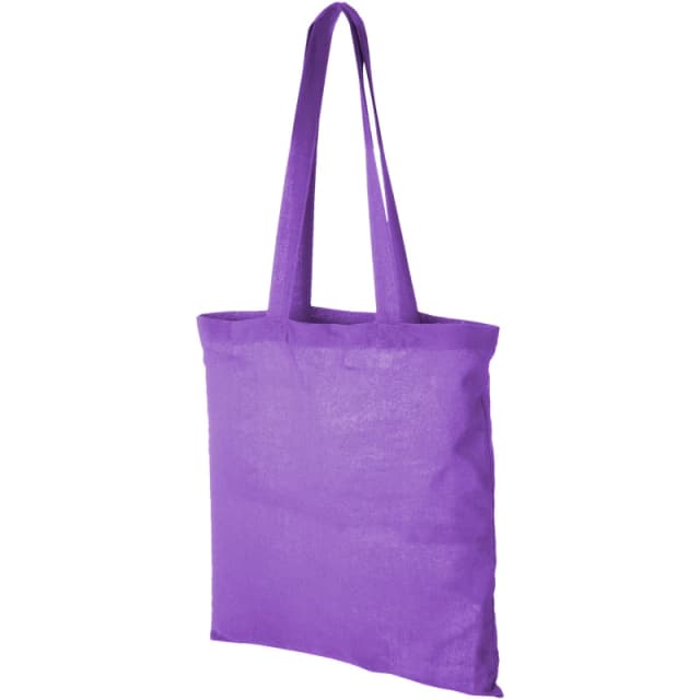 Bullet Womens Carolina Cotton Tote Pack of 2 in Lavender Lavender Female One Size